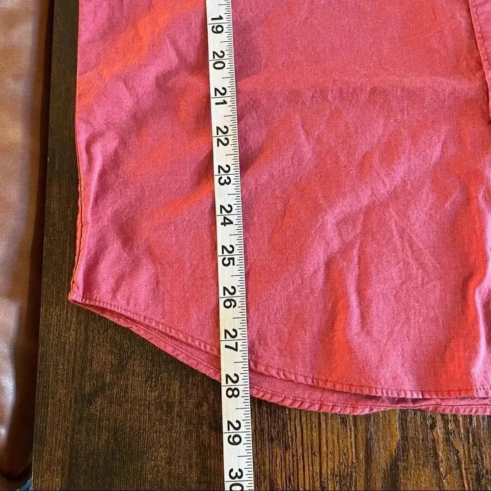 JCrew red button down